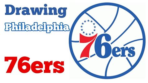how to draw 76ers logo